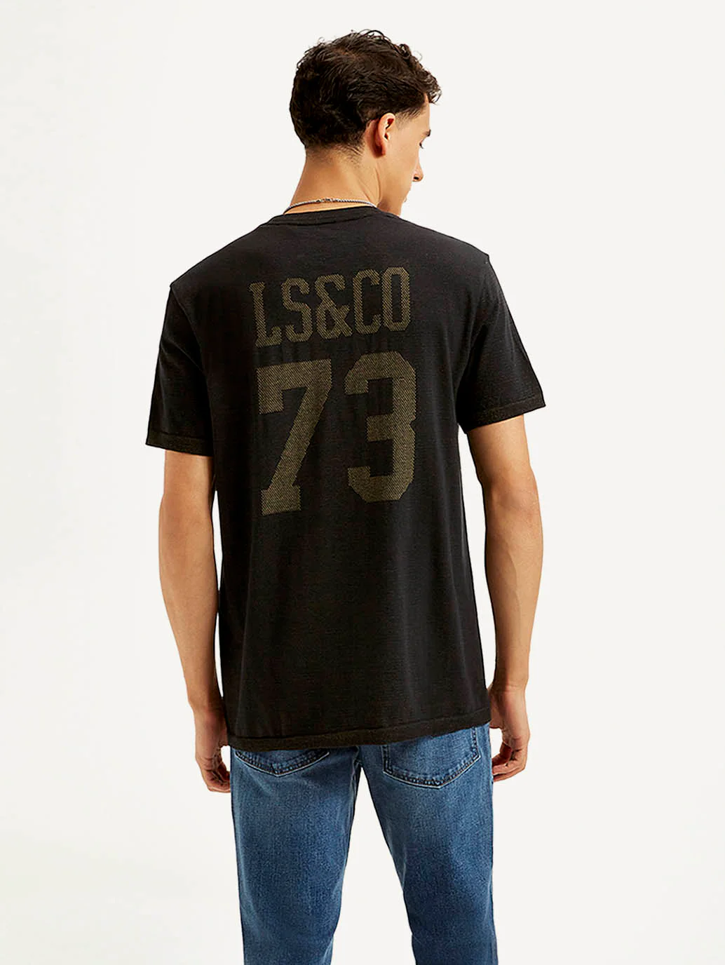 Men's Brand Logo Slim Fit T-shirt