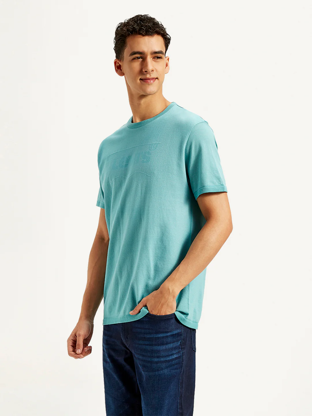 Men's Brand Logo Slim Fit T-Shirt - Image 4