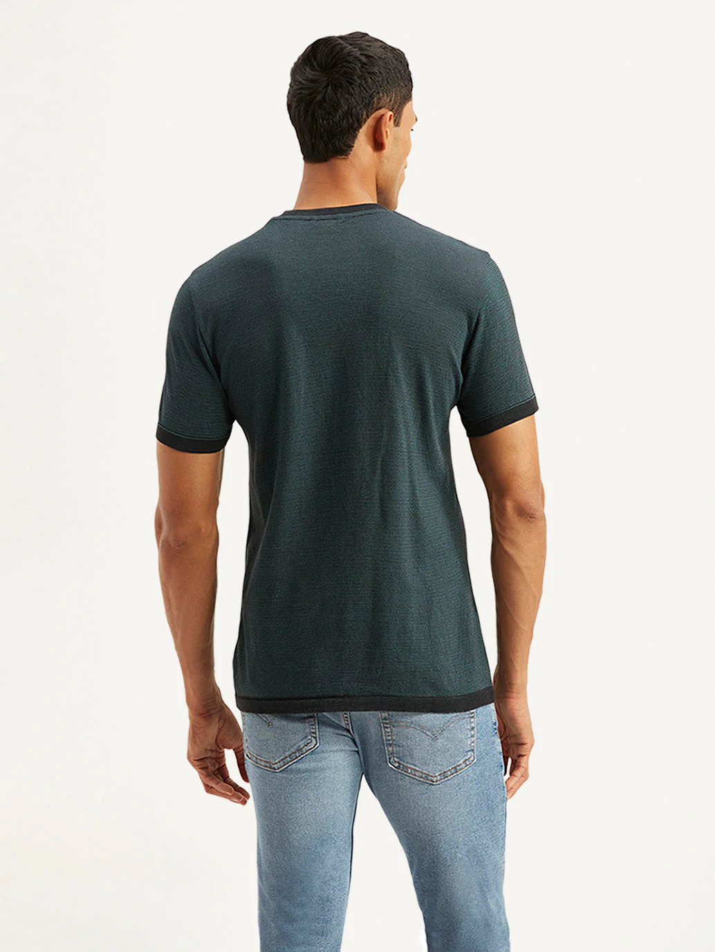 Men's Brand Logo Slim Fit T-shirt - Image 3