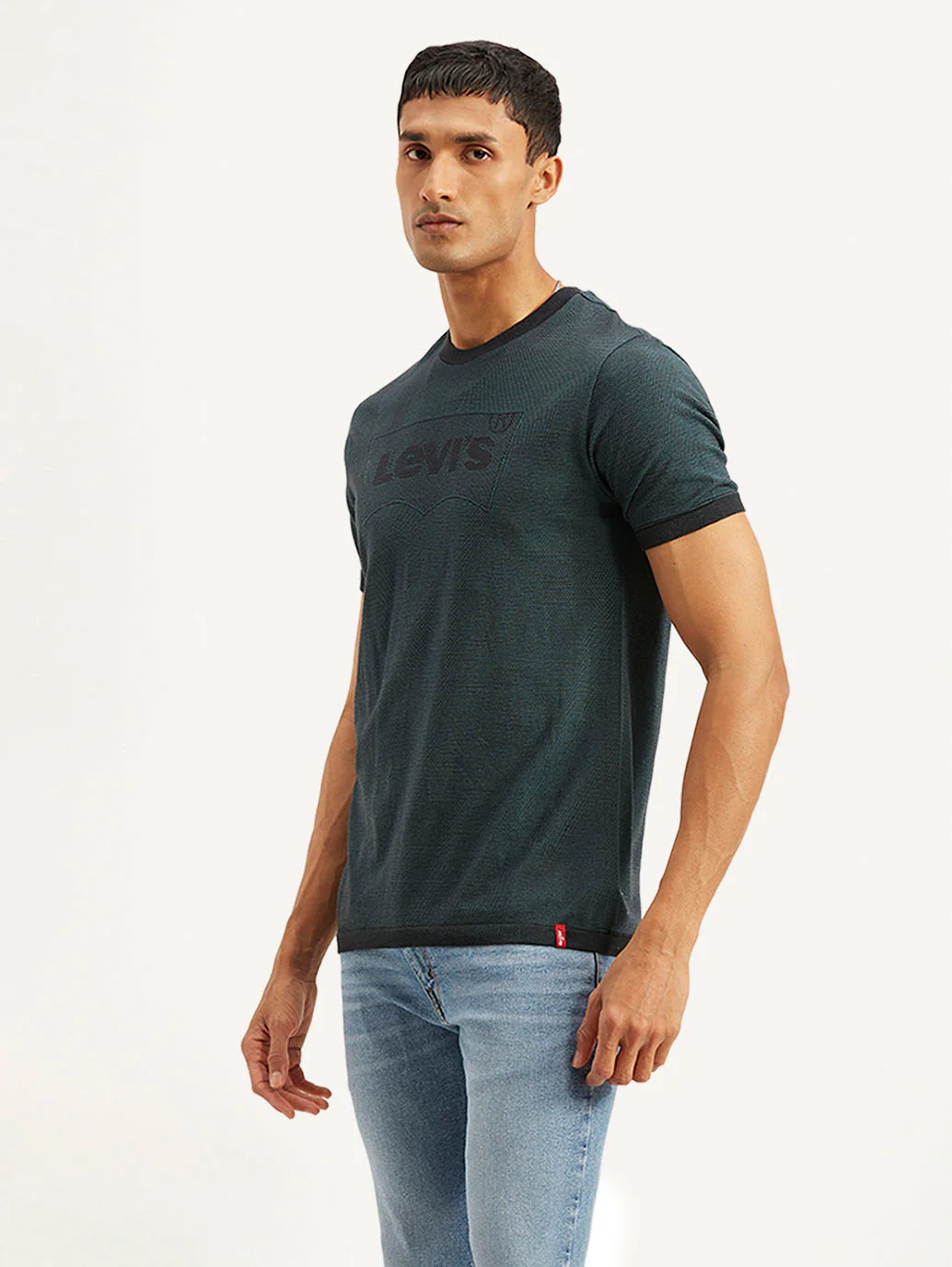Men's Brand Logo Slim Fit T-shirt - Image 5