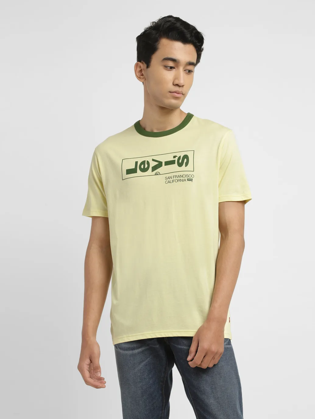 Men's Brand Logo Slim Fit T-shirt - Image 2