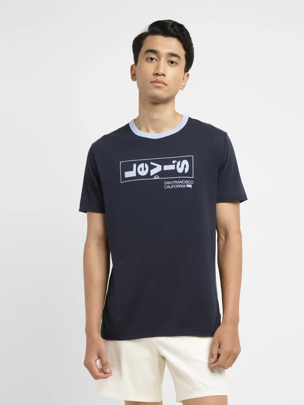 Men's Brand Logo Slim Fit T-shirt - Image 2