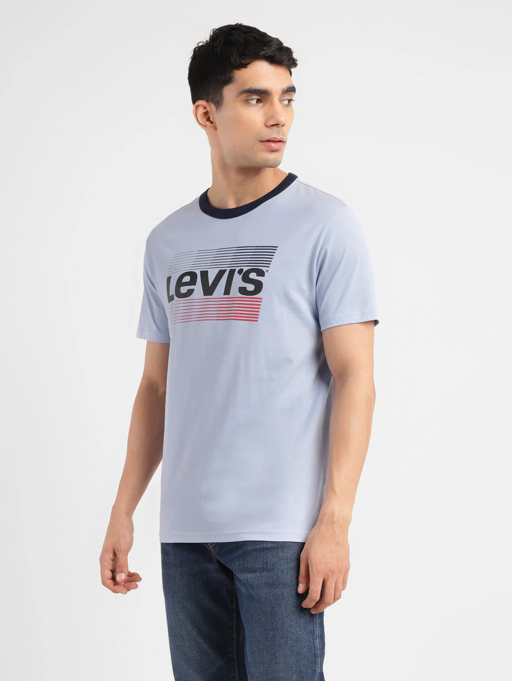 Men's Brand Logo Slim Fit T-shirt - Image 5