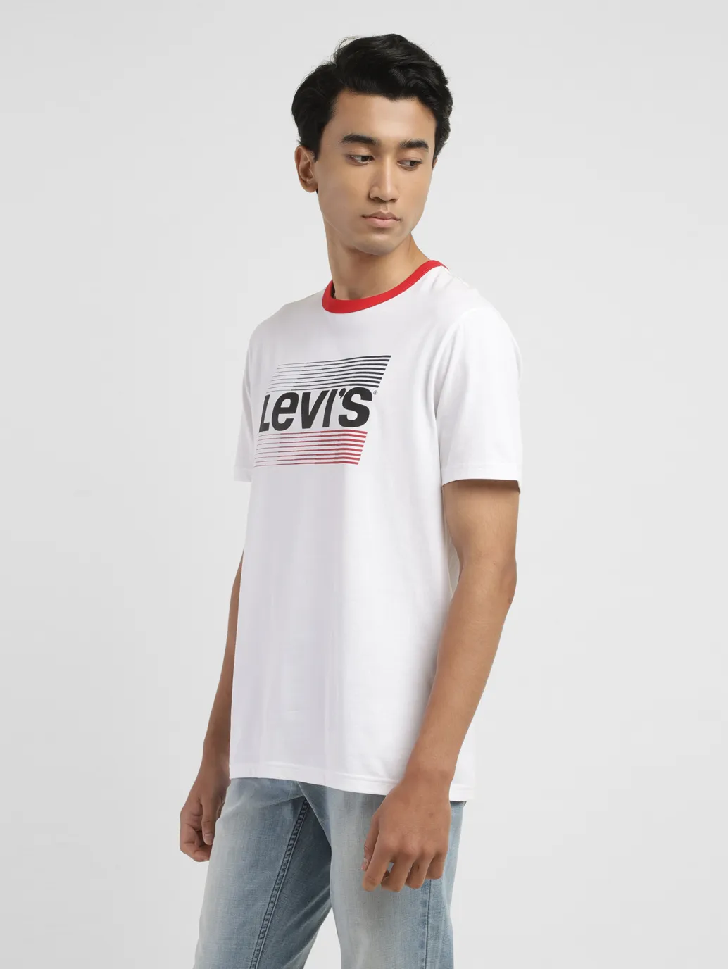 Men's Brand Logo Slim Fit T-shirt - Image 4