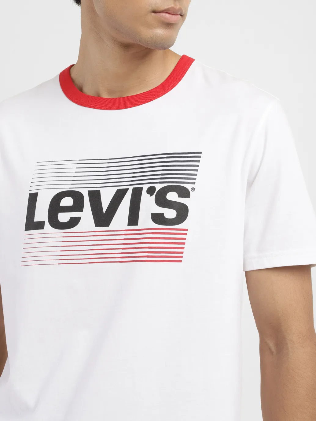 Men's Brand Logo Slim Fit T-shirt - Image 5
