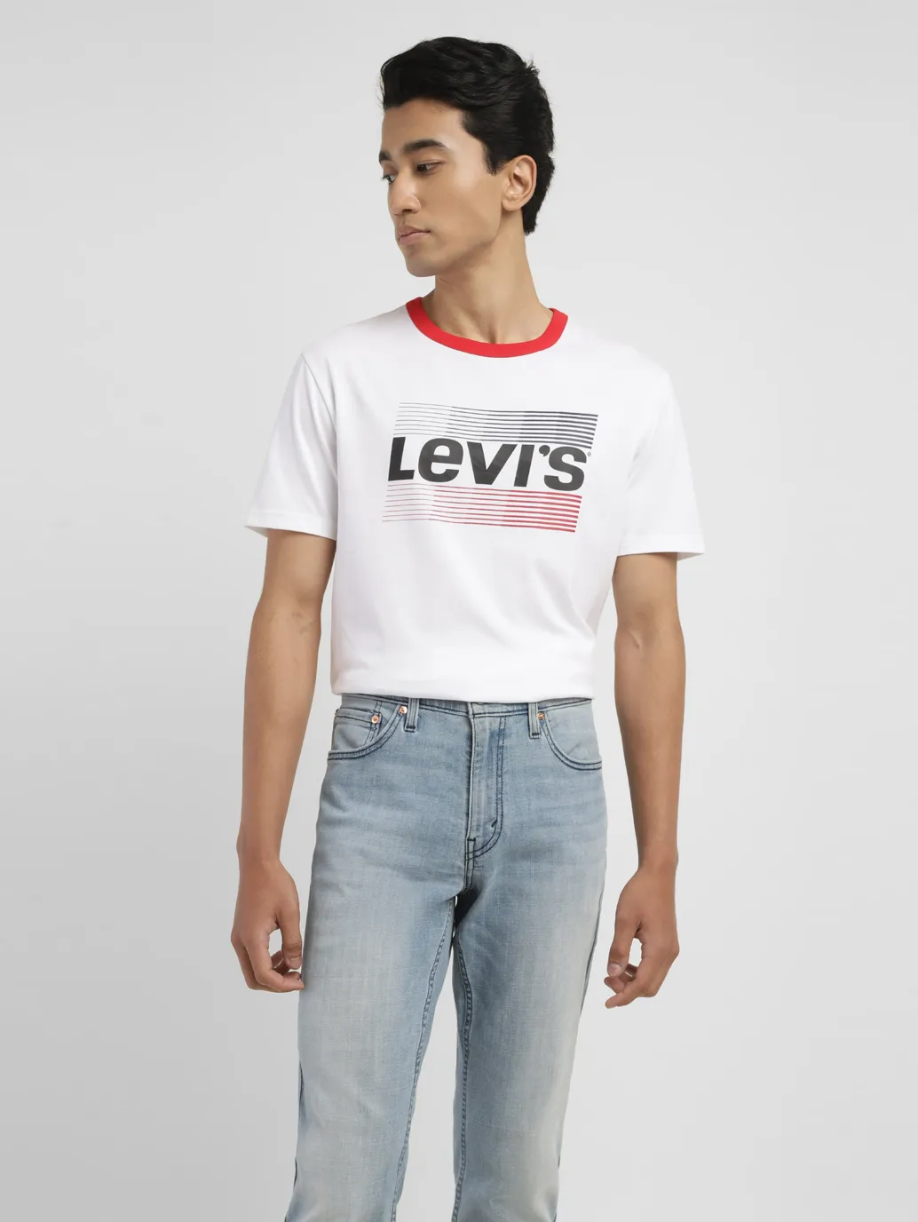 Men's Brand Logo Slim Fit T-shirt - Image 6