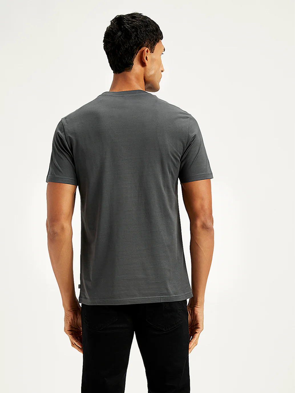Men's Redloop Brand Logo Slim Fit T-Shirt - Image 3