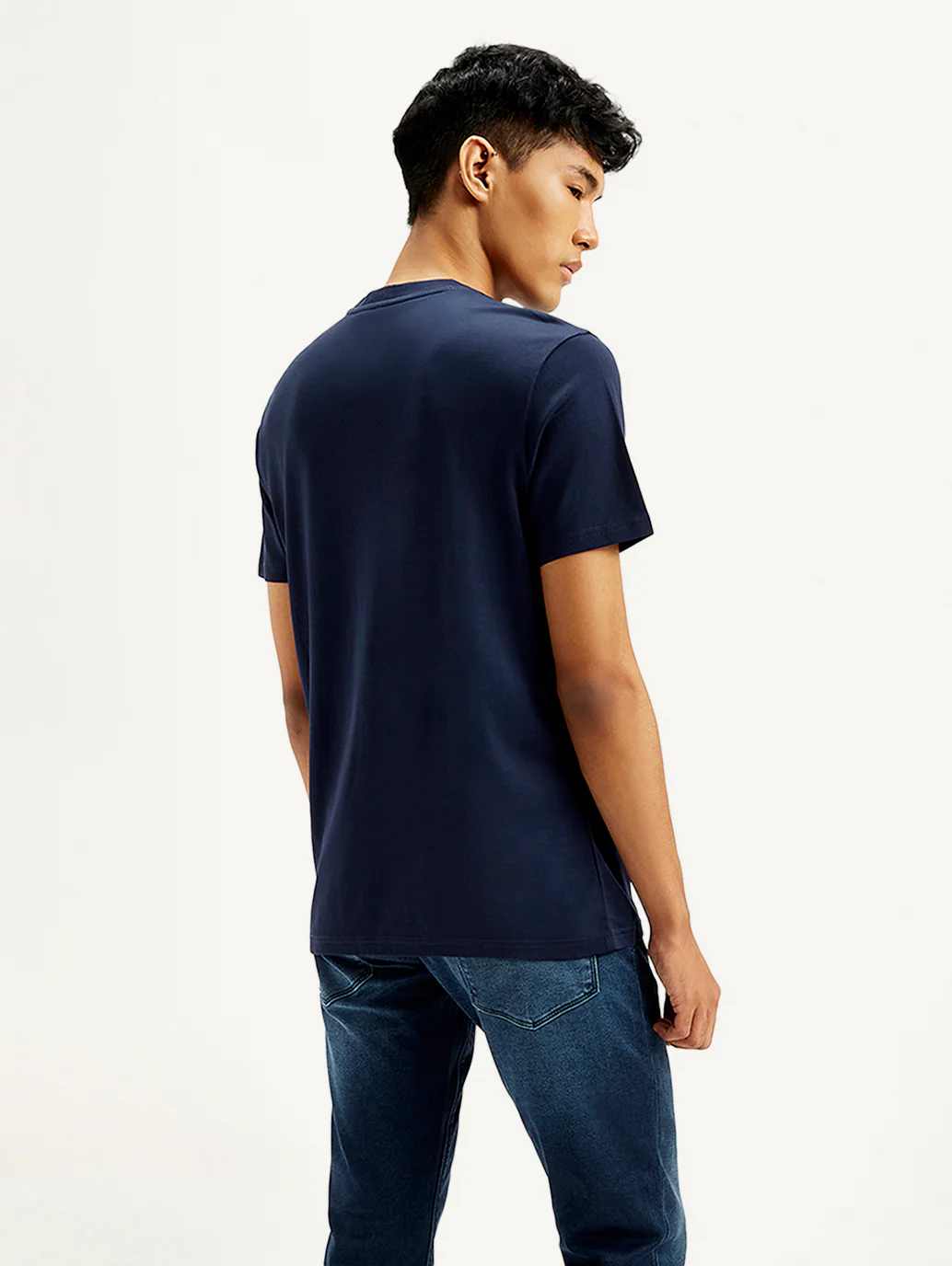 Men's Redloop Brand Logo Slim Fit T-Shirt - Image 3