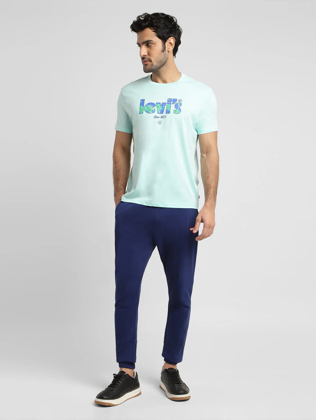 Men's Brand Logo Slim Fit T-shirt - Image 2