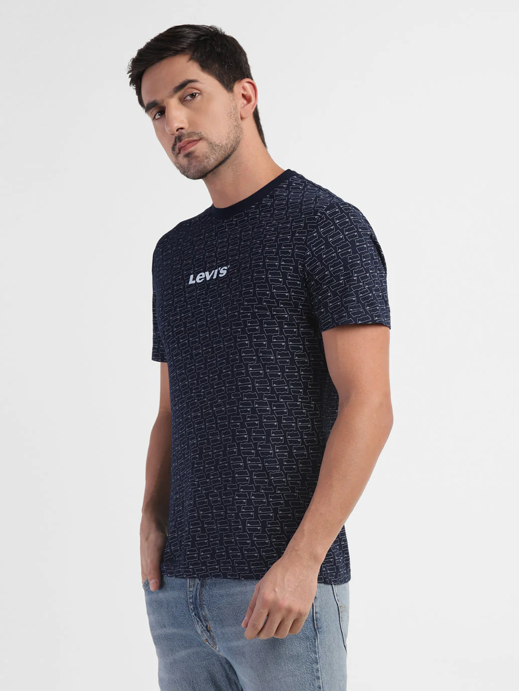 Men's Brand Logo Regular Fit T-shirt - Image 4