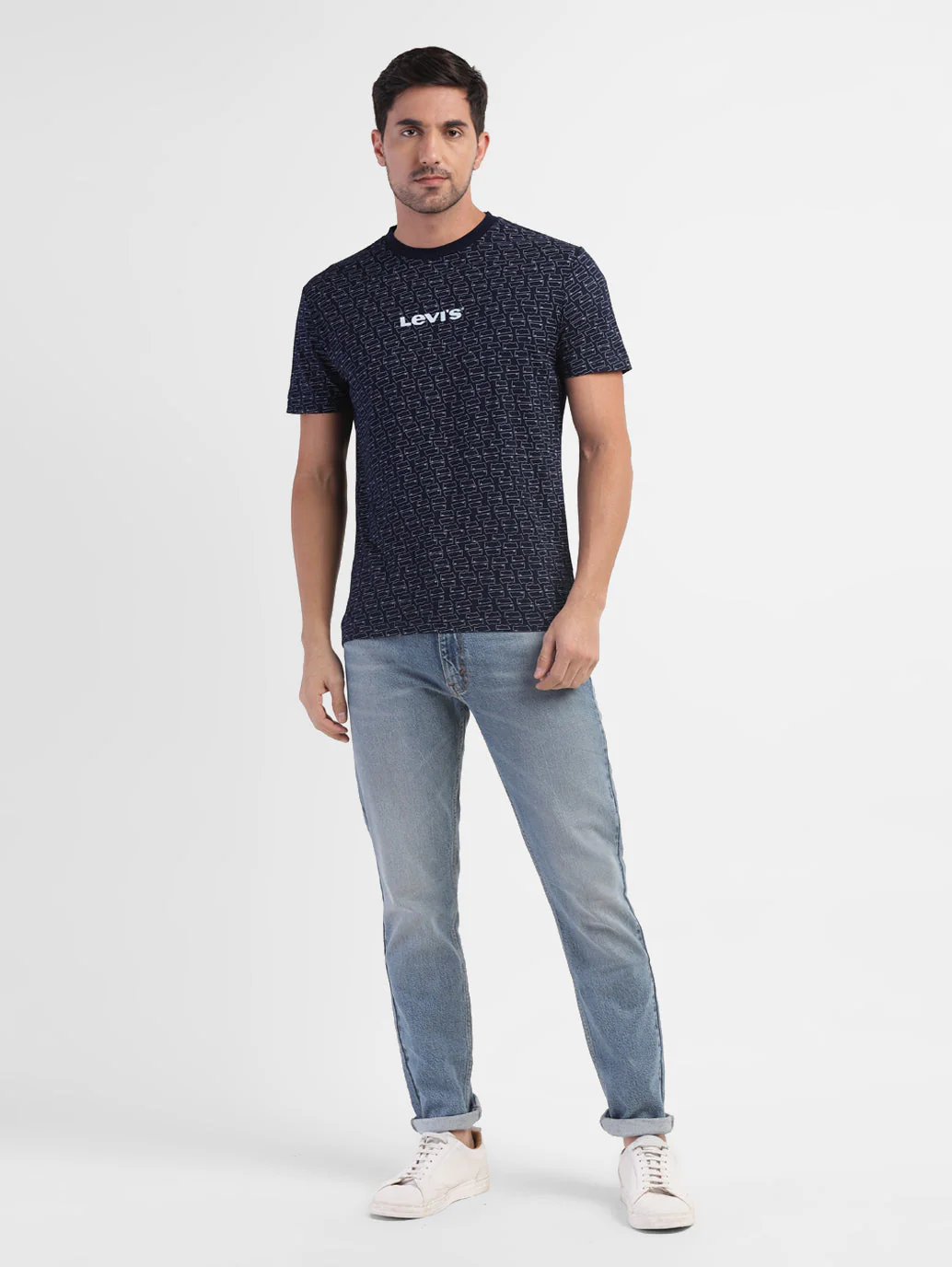 Men's Brand Logo Regular Fit T-shirt - Image 5