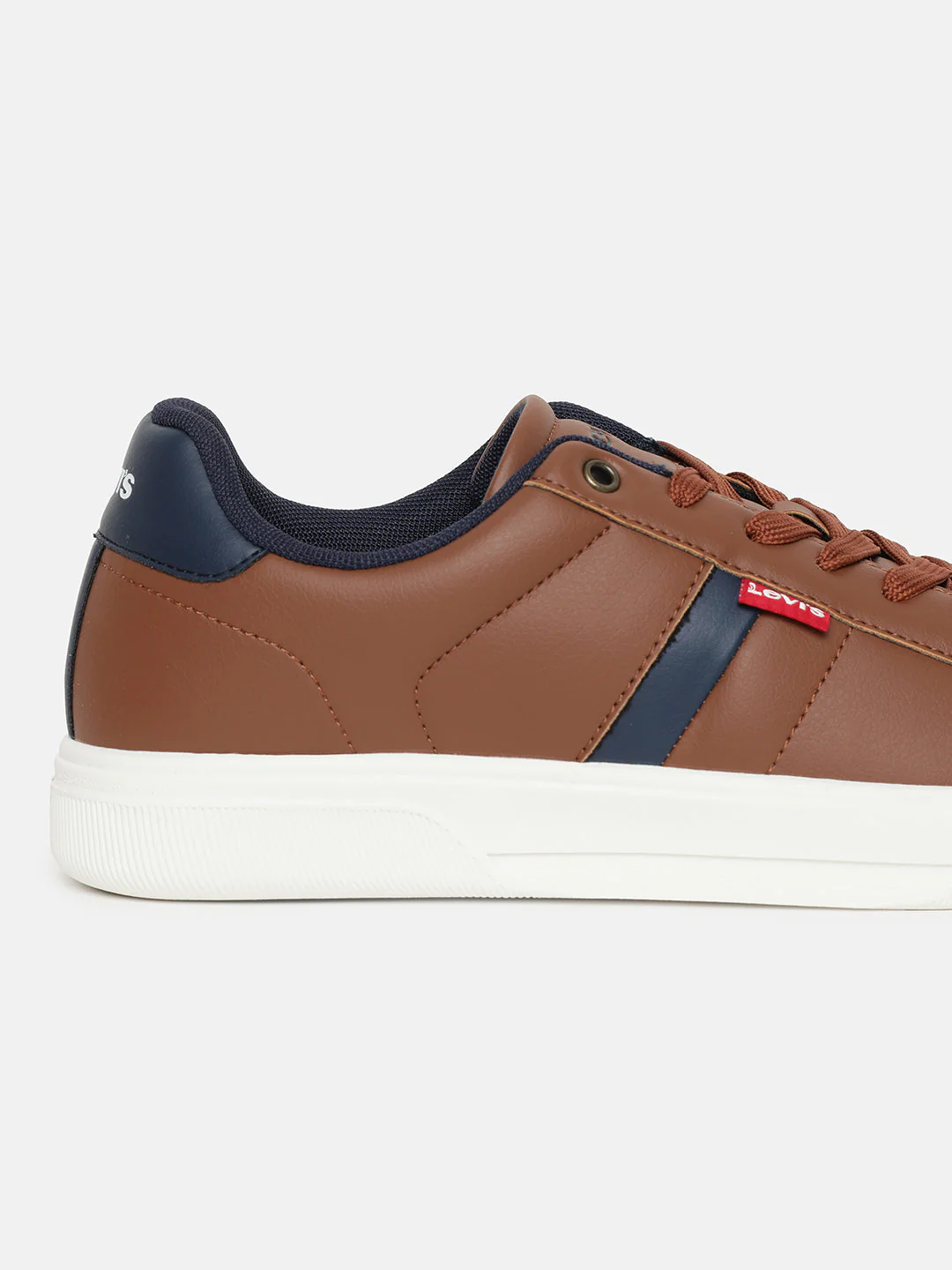 Men's Brown Colorblock Shoes - Image 2
