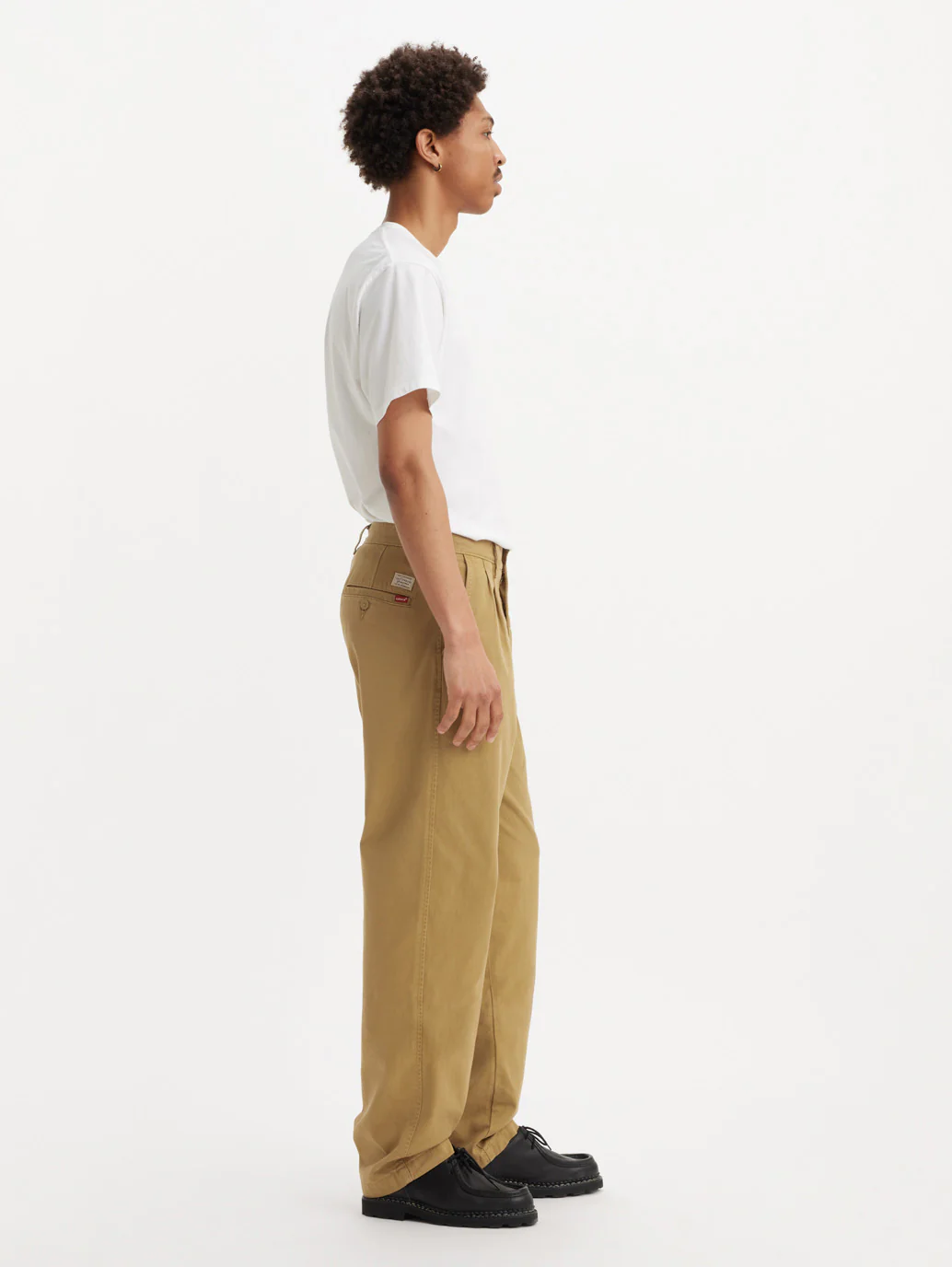Men's Brown Regular Fit Trouser - Image 2