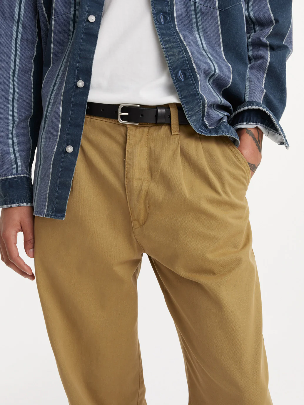 Men's Brown Regular Fit Trouser - Image 4
