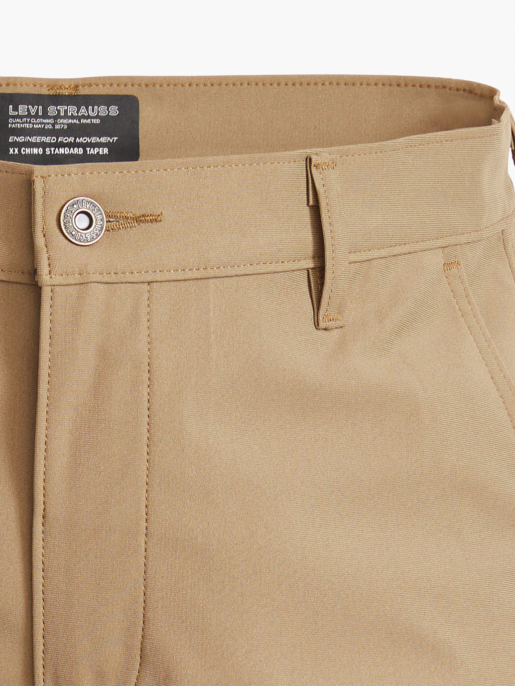 Men's Brown Regular Fit Chinos - Image 7
