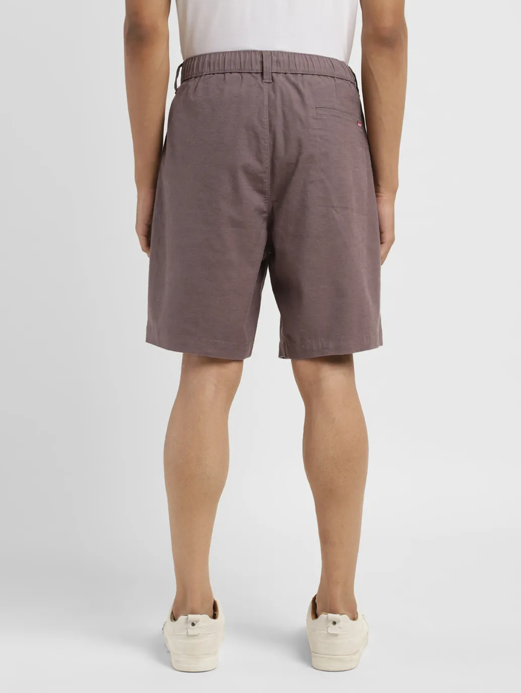 Men's Brown Regular Fit Shorts - Image 3