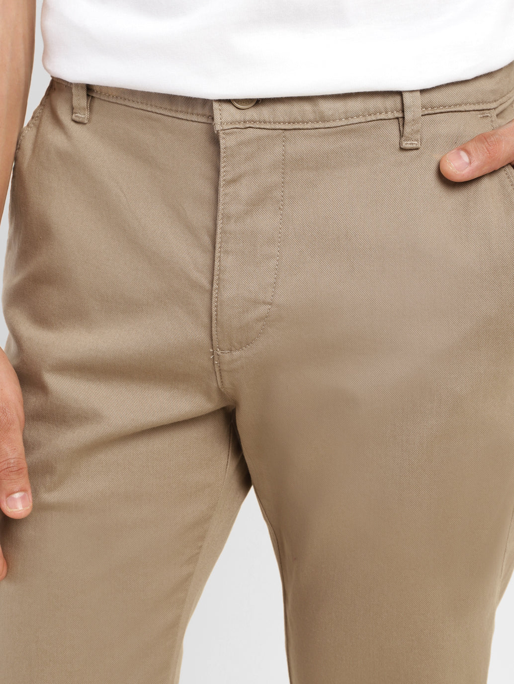 Men's 511 Brown Slim Fit Chinos - Image 5