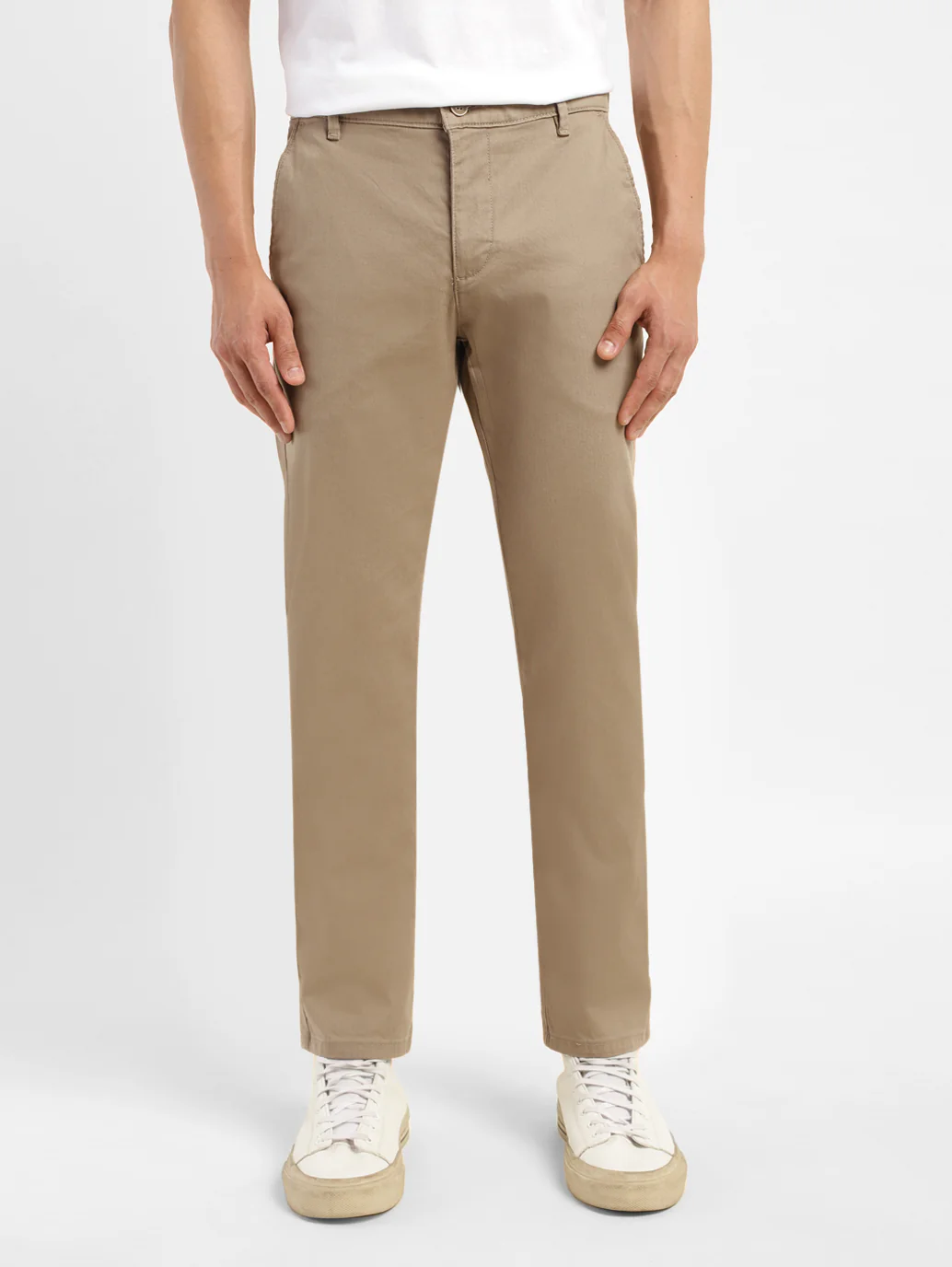 Men's 511 Brown Slim Fit Chinos - Image 8