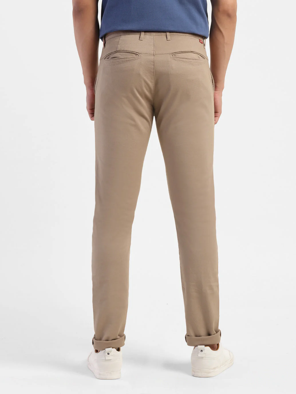 Men's Slim Tapered Fit Trousers - Image 3