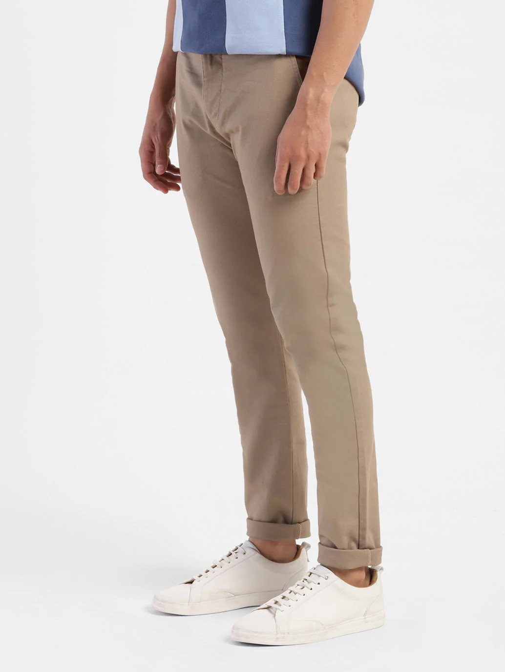 Men's Slim Tapered Fit Trousers - Image 4