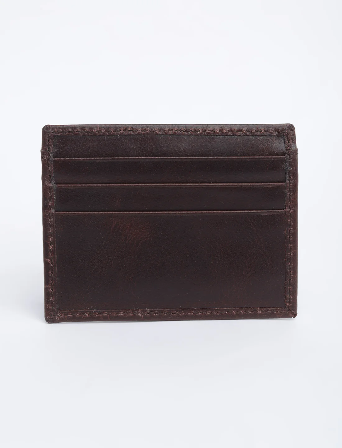 Men's Brown Solid Bi-Fold Wallet - Image 10