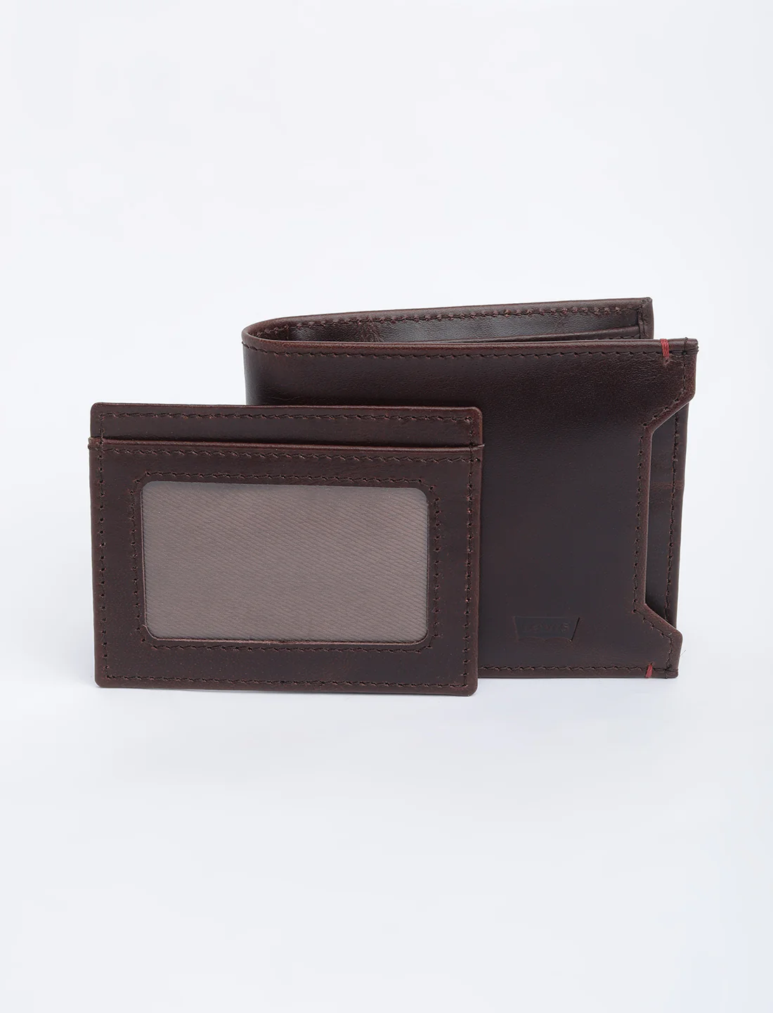 Men's Brown Solid Bi-Fold Wallet - Image 7