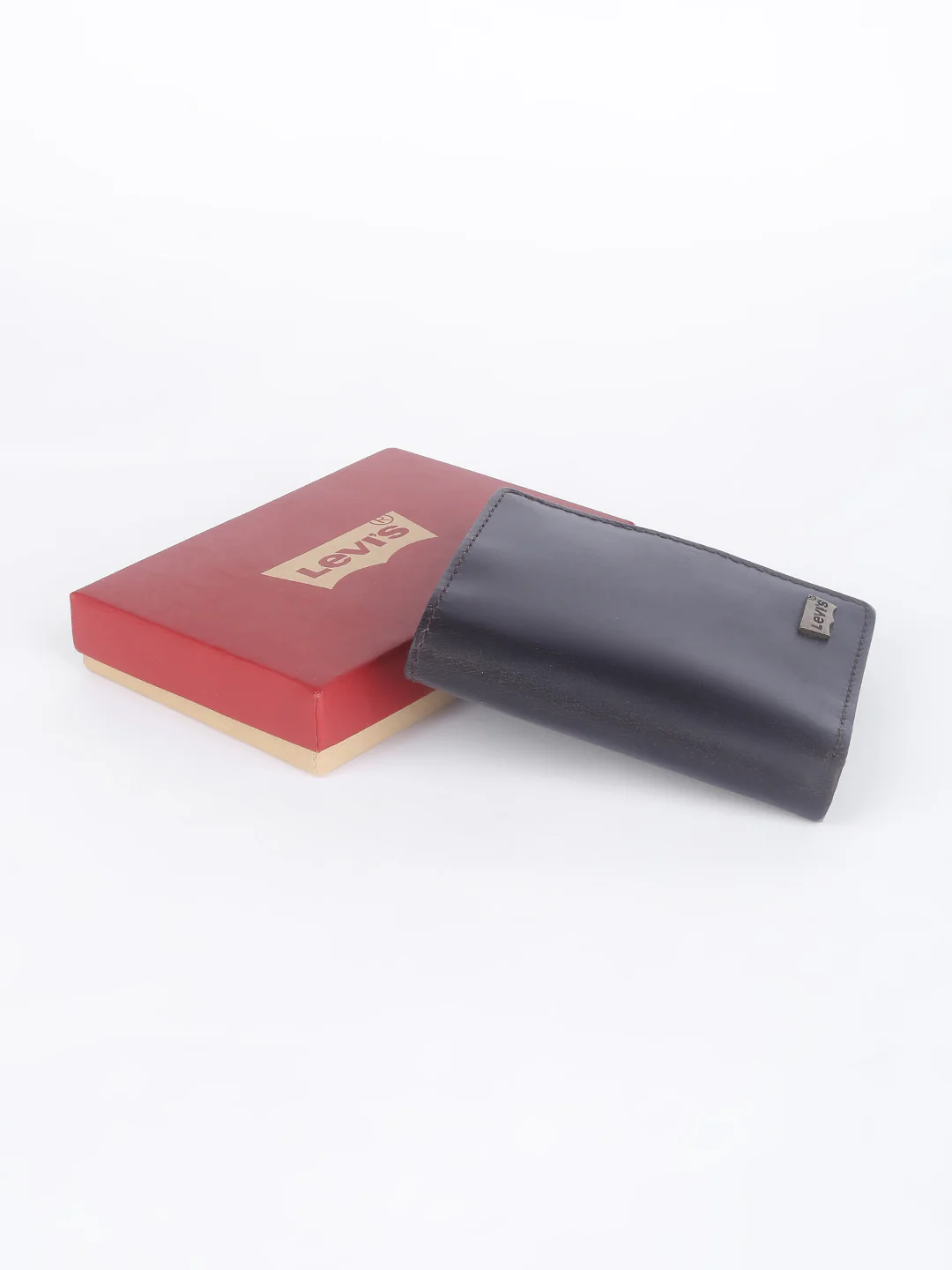 Men's Brown Solid Card Holder - Image 2