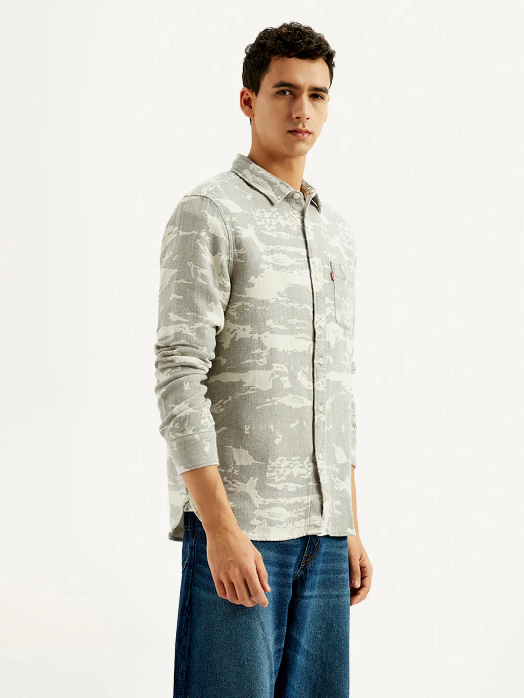 Men's Camo Slim Fit Shirt - Image 4