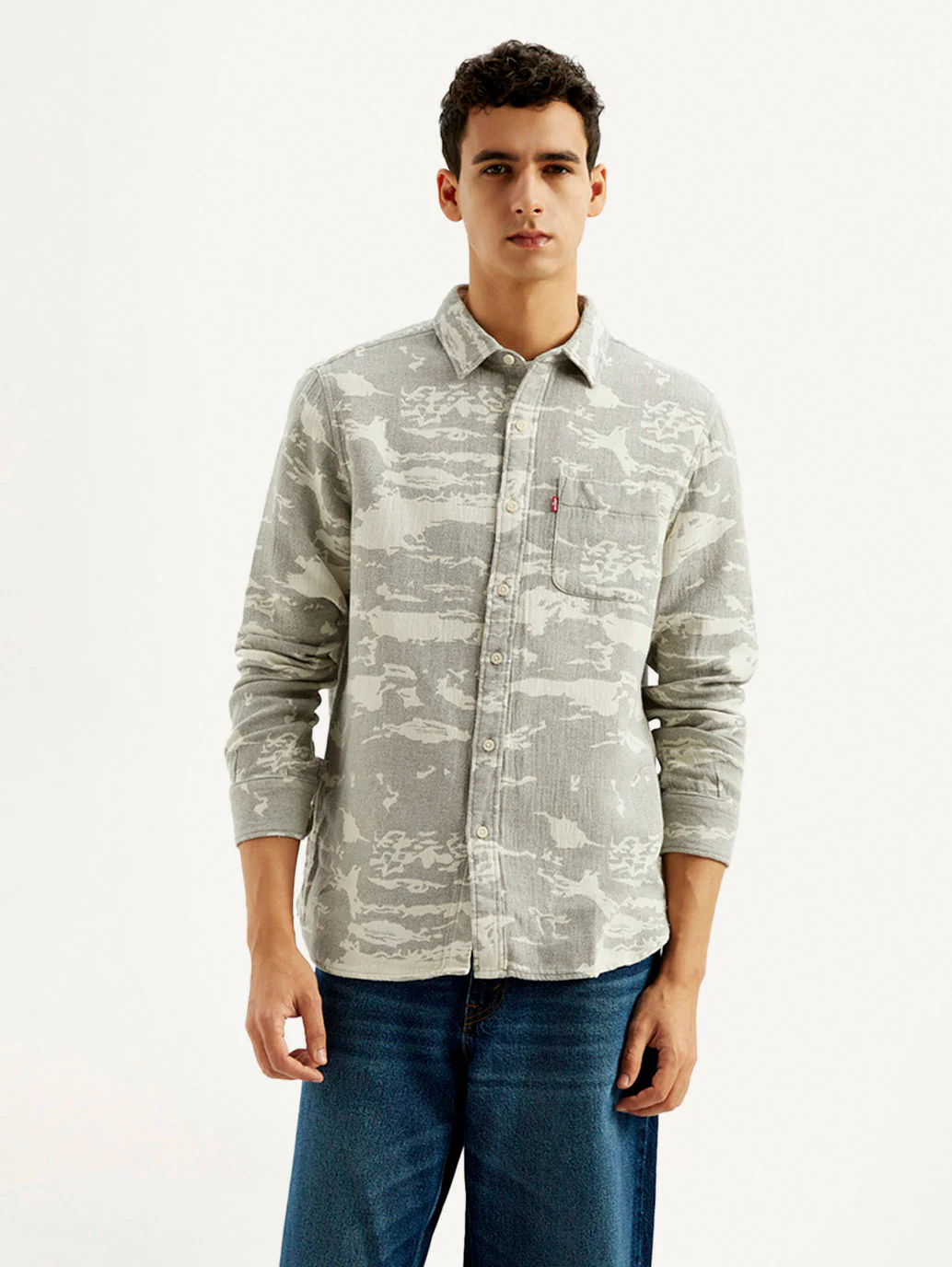 Men's Camo Slim Fit Shirt - Image 5
