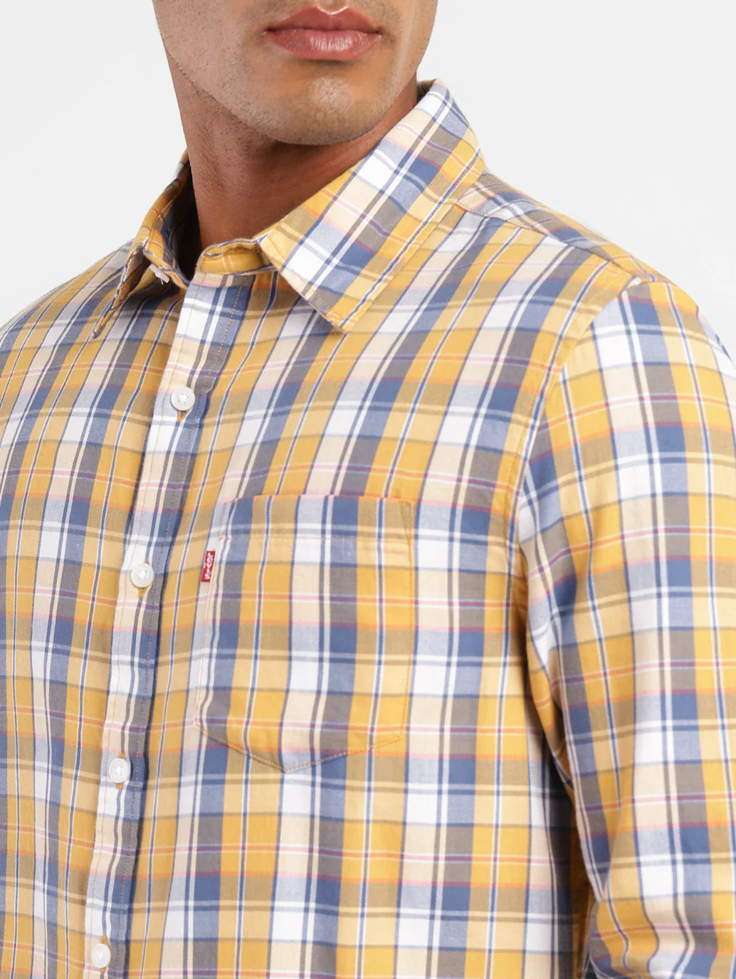 Men's Checkered Slim Fit Shirt - Image 6