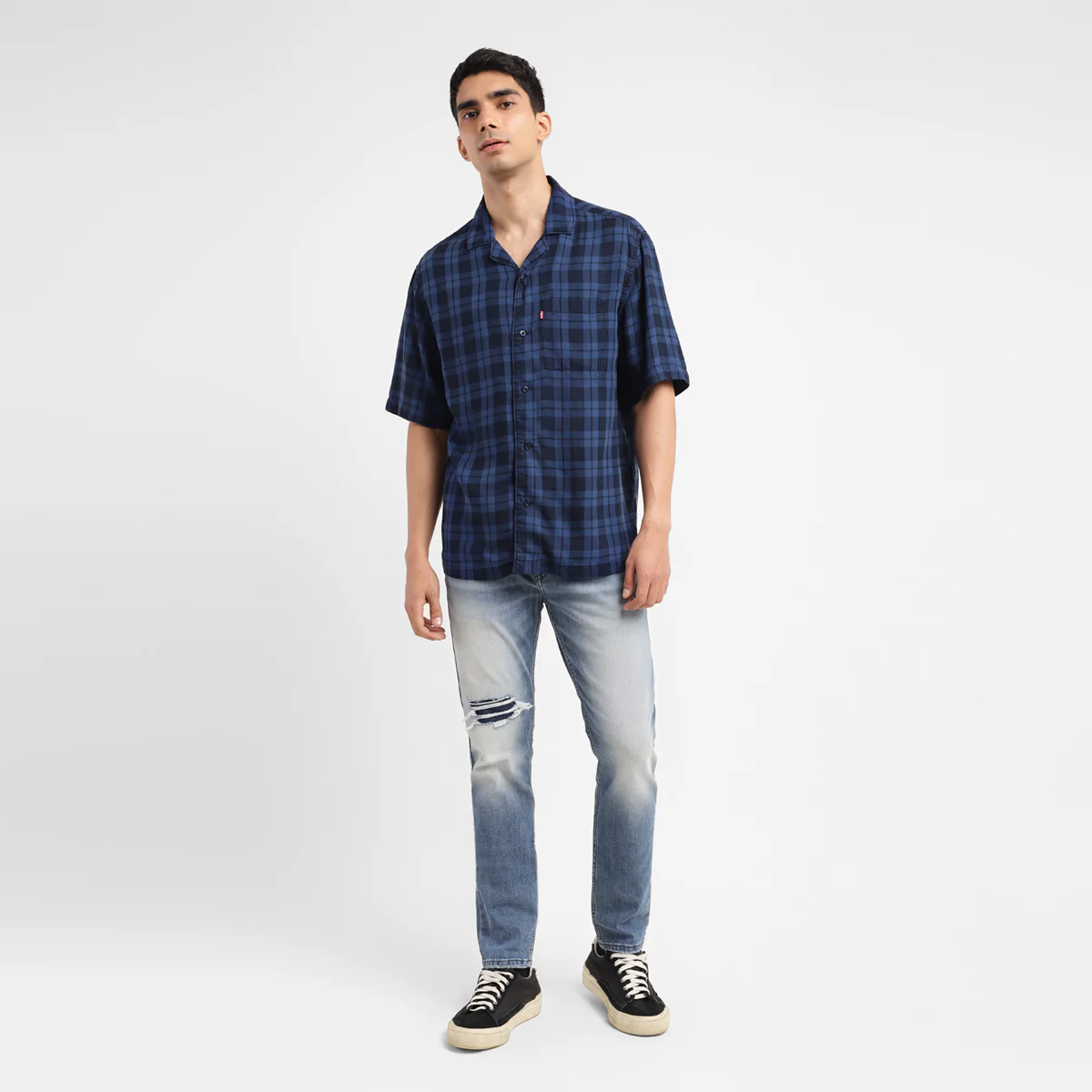 Men's Checkered Regular Fit Shirt - Image 8