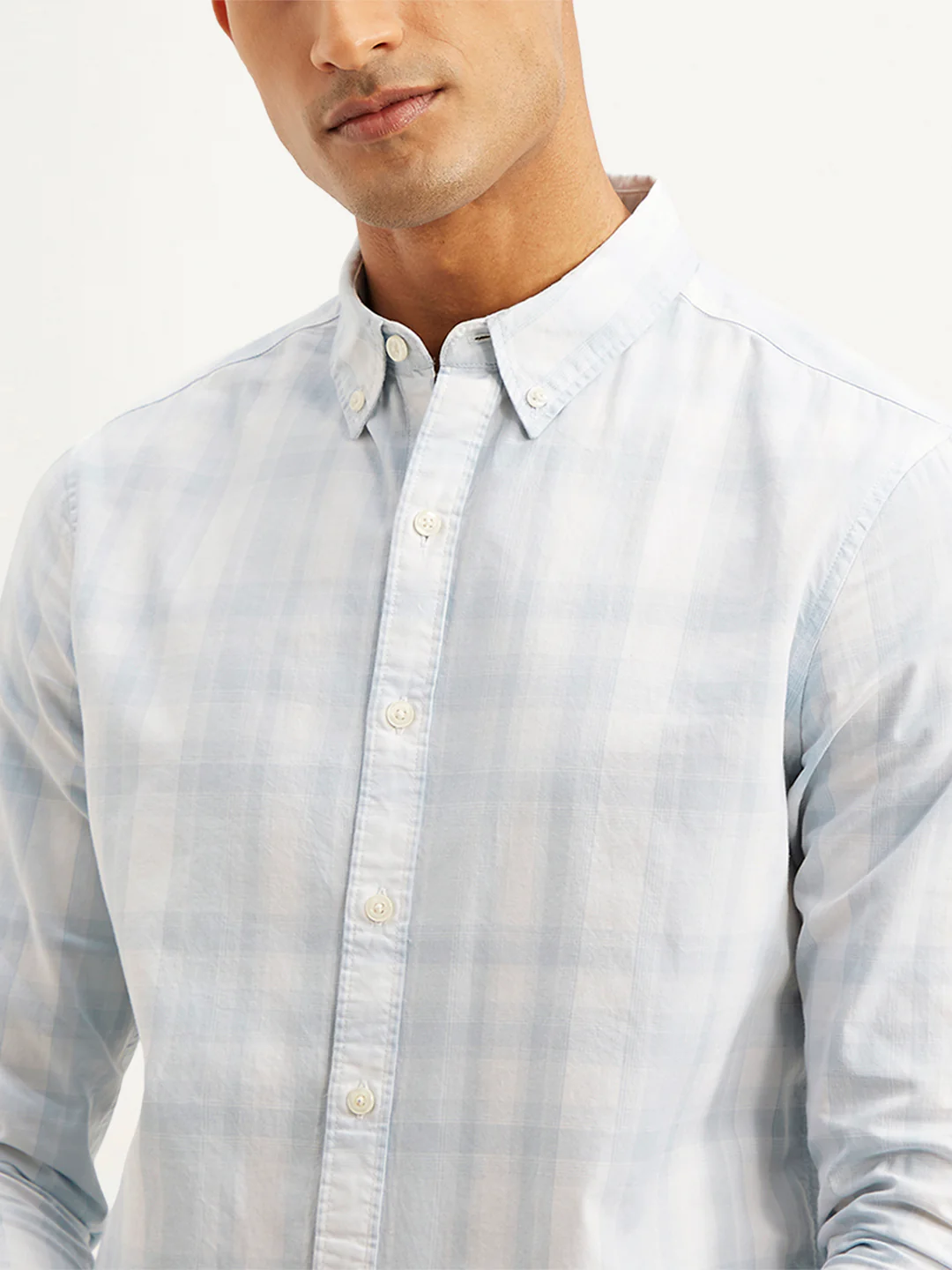Men's Checkered Slim Fit Shirt - Image 3