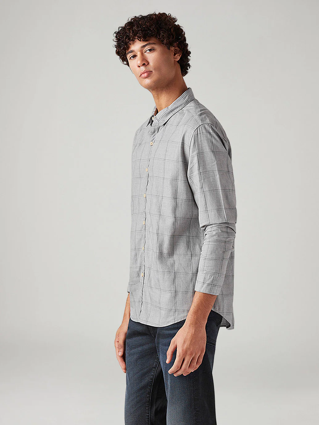 Men's Checkered Slim Fit Shirt - Image 5