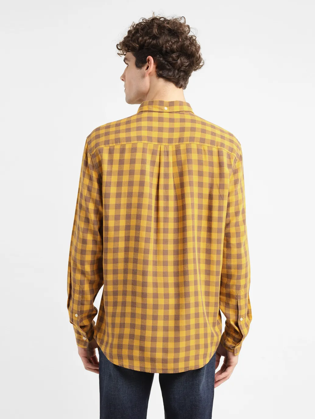 Men's Checkered Slim Fit Shirt - Image 3