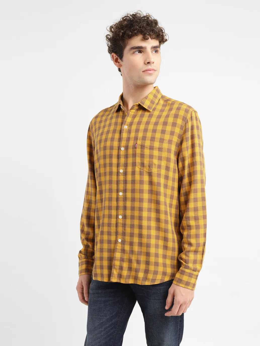 Men's Checkered Slim Fit Shirt - Image 4