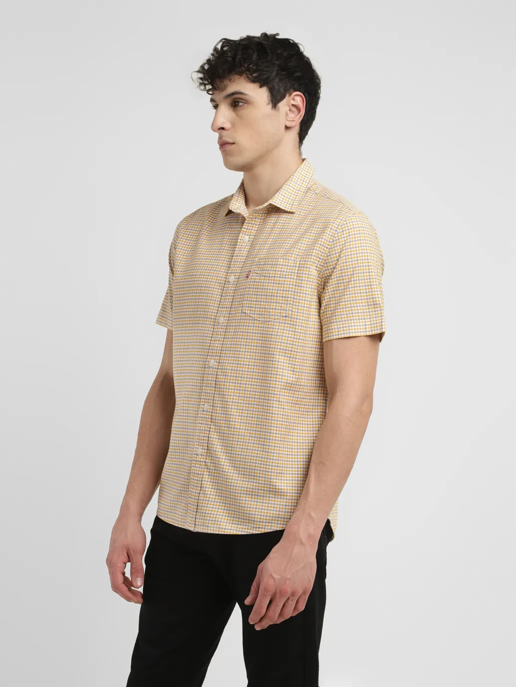 Men's Checkered Slim Fit Shirt - Image 4