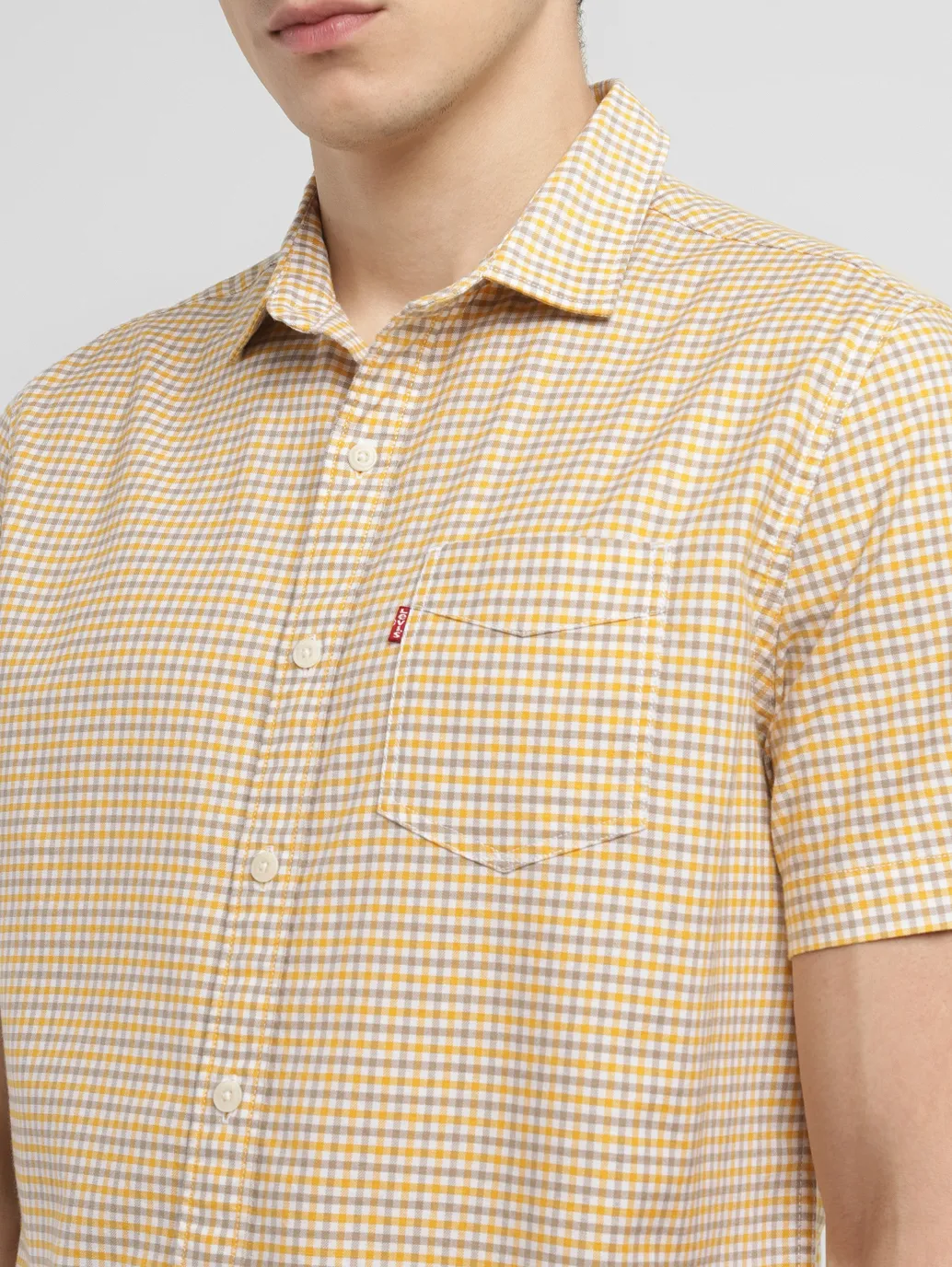 Men's Checkered Slim Fit Shirt - Image 5
