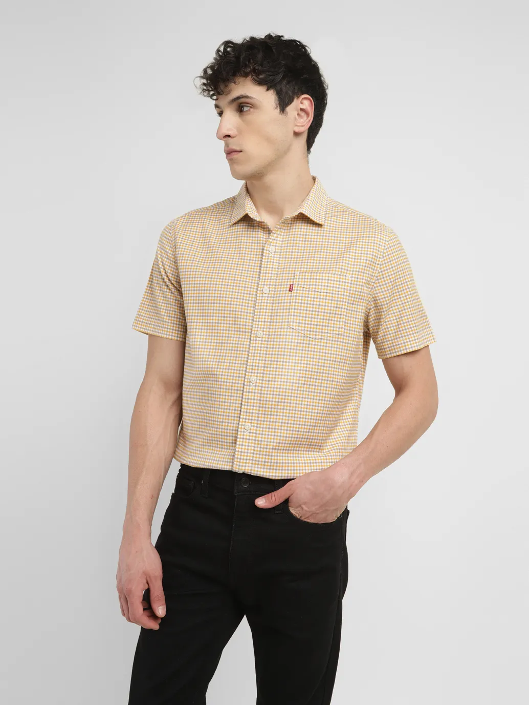 Men's Checkered Slim Fit Shirt - Image 6