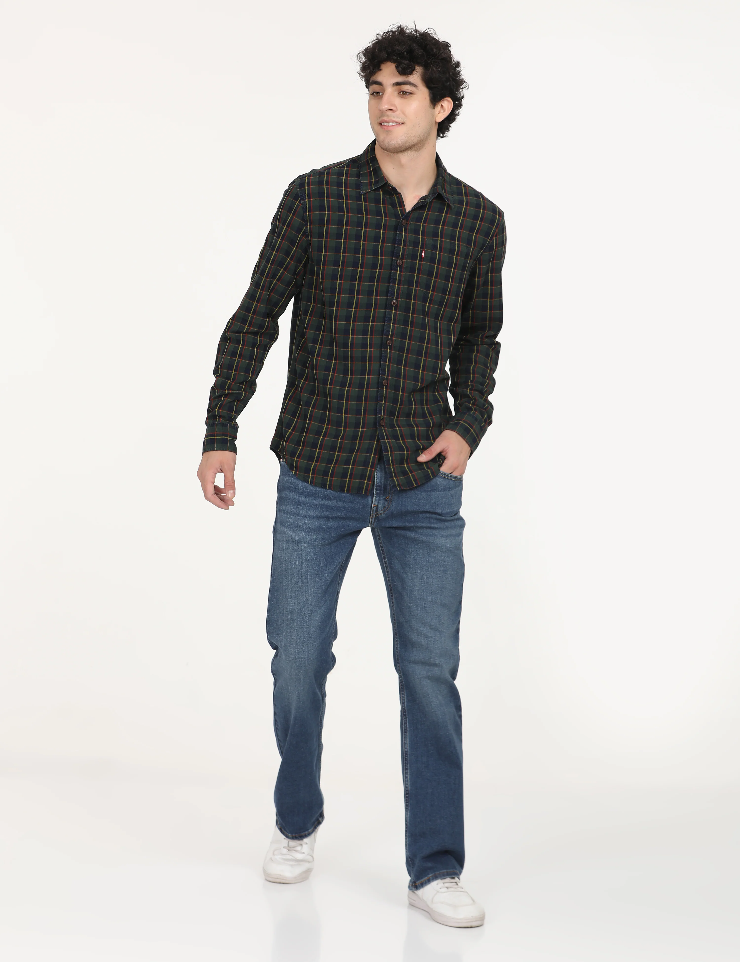 Men's Checkered Slim Fit Shirt - Image 6