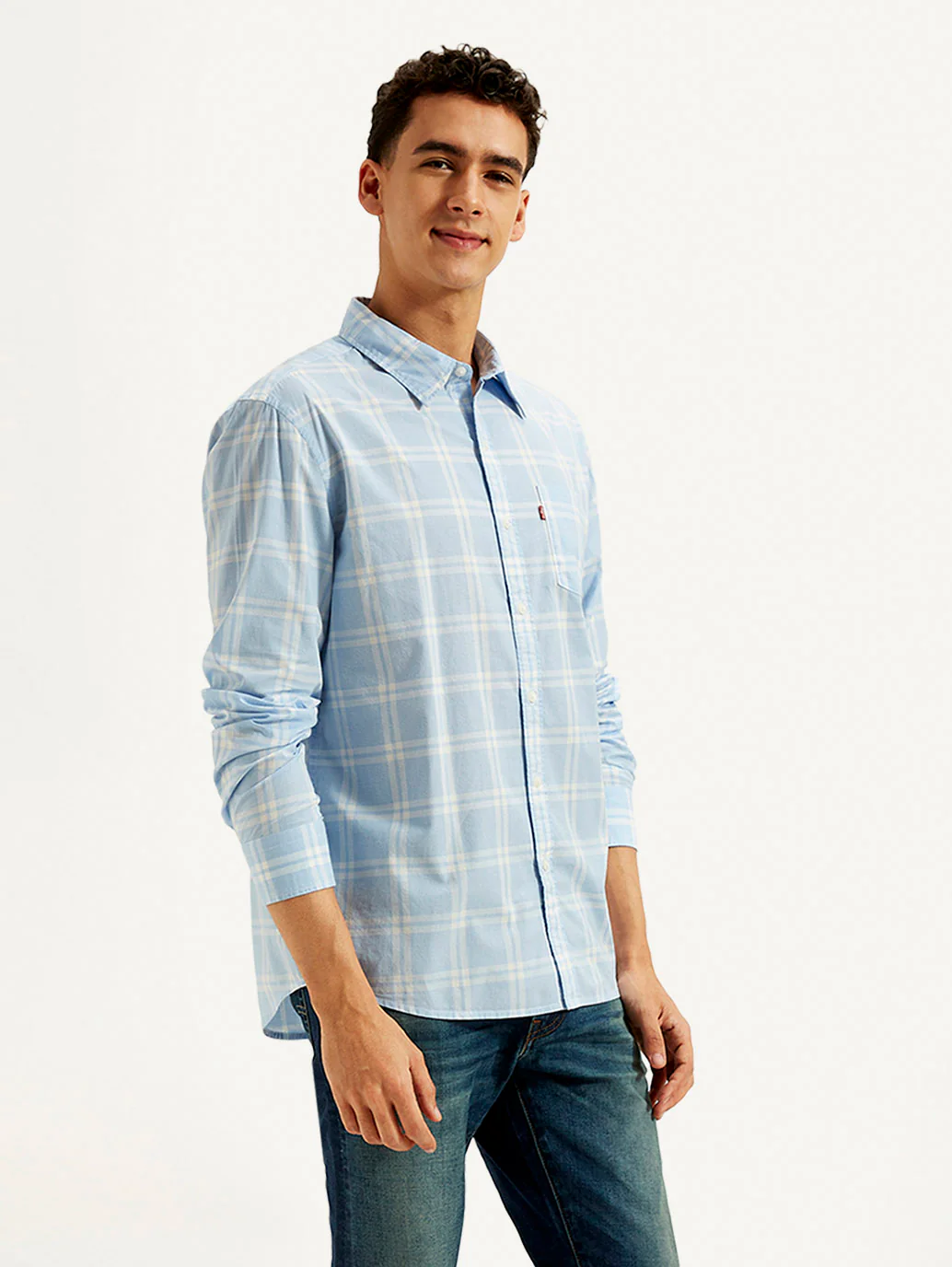 Men's Checkered Slim Fit Shirt - Image 6