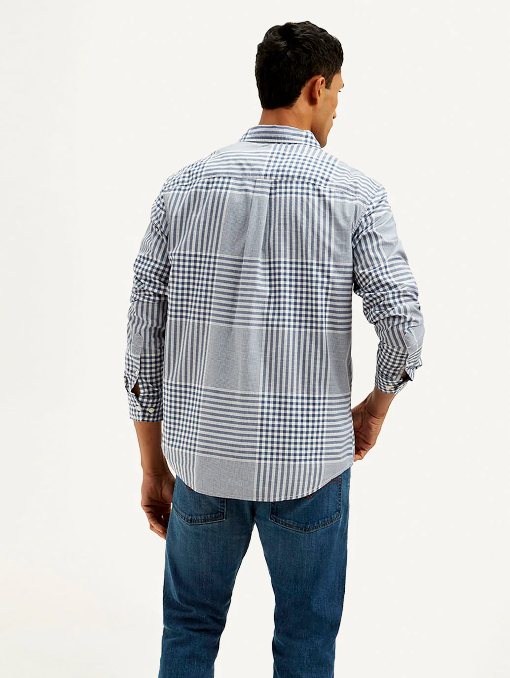 Men's Checkered Slim Fit Shirt - Image 3