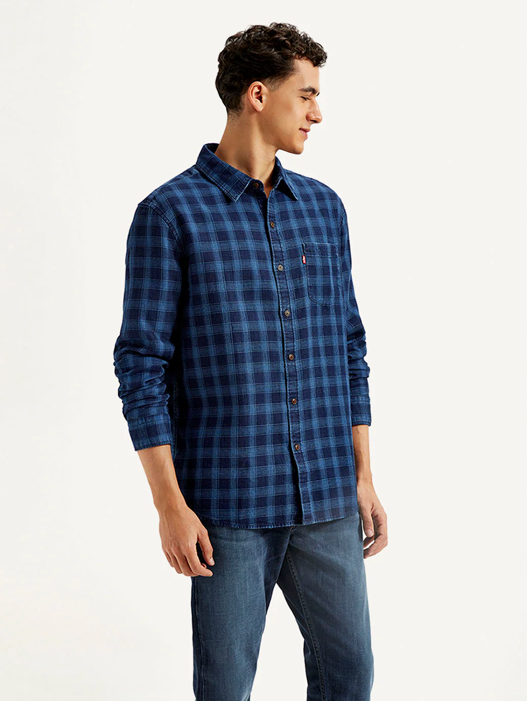 Men's Checkered Slim Fit Shirt - Image 5