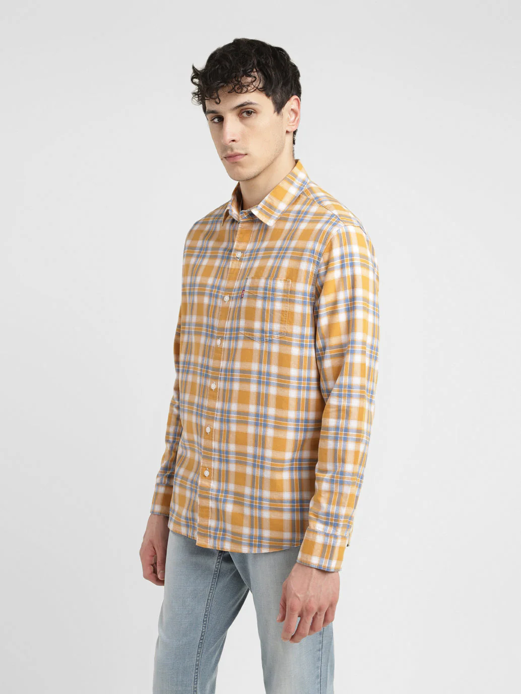 Men's Checkered Slim Fit Shirt - Image 5