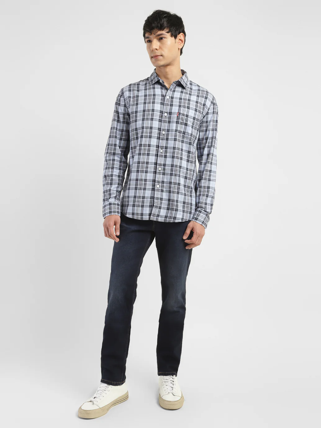 Men's Checkered Slim Fit Shirt - Image 8