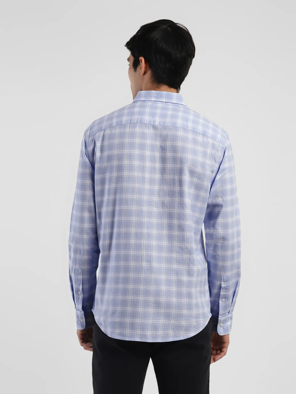 Men's Checkered Slim Fit Shirt - Image 3