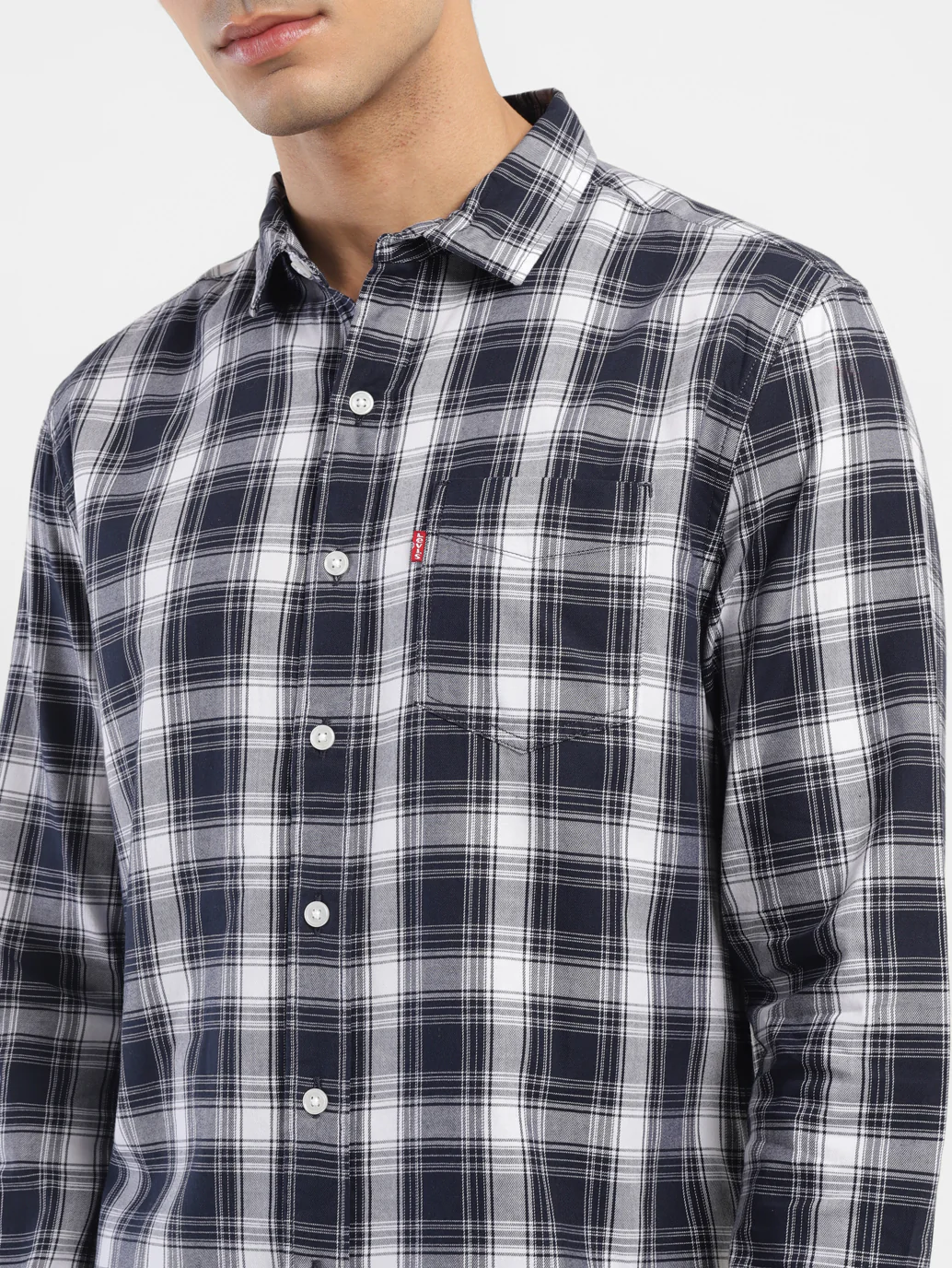 Men's Checkered Slim Fit Shirt - Image 8