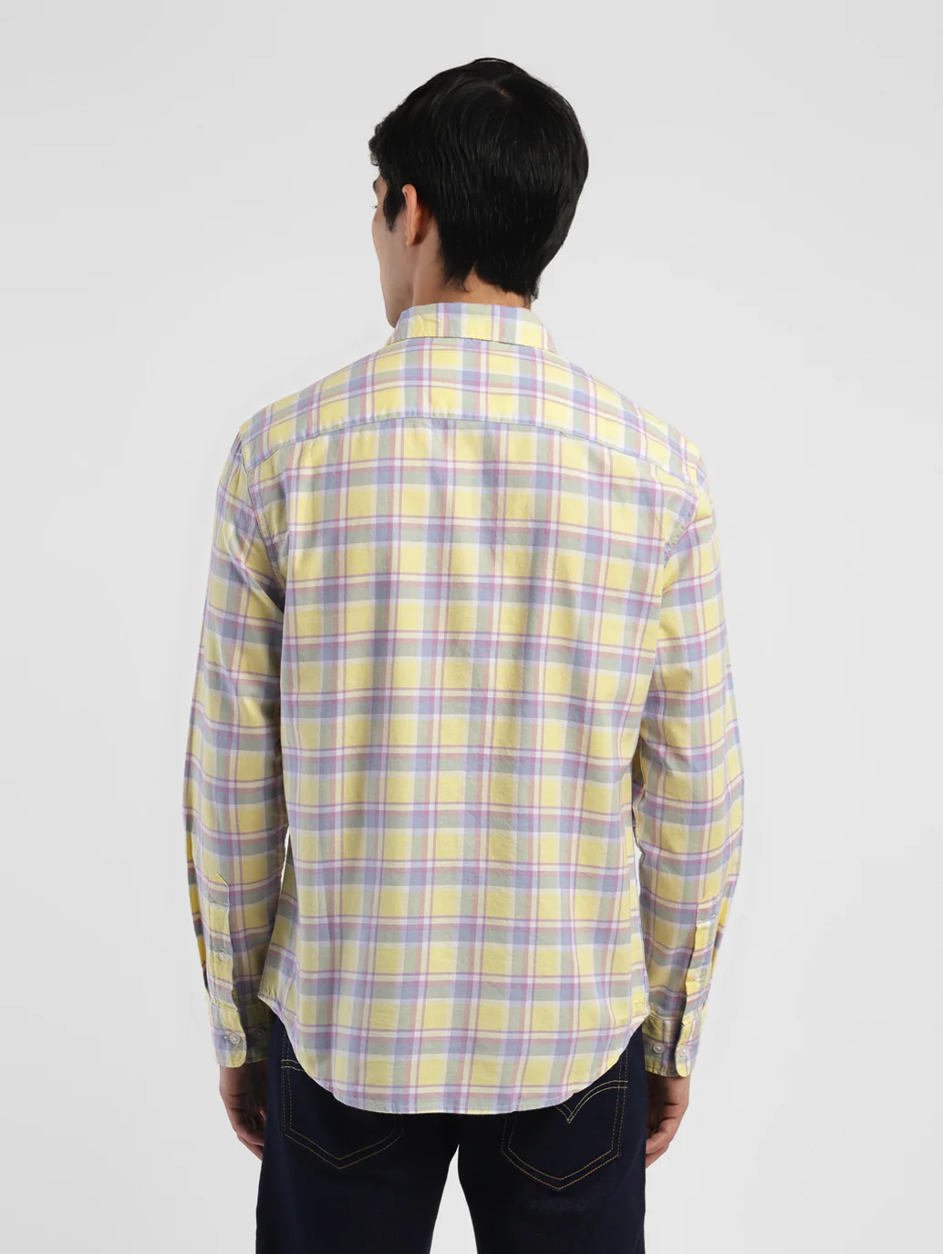 Men's Checkered Slim Fit Shirt - Image 3