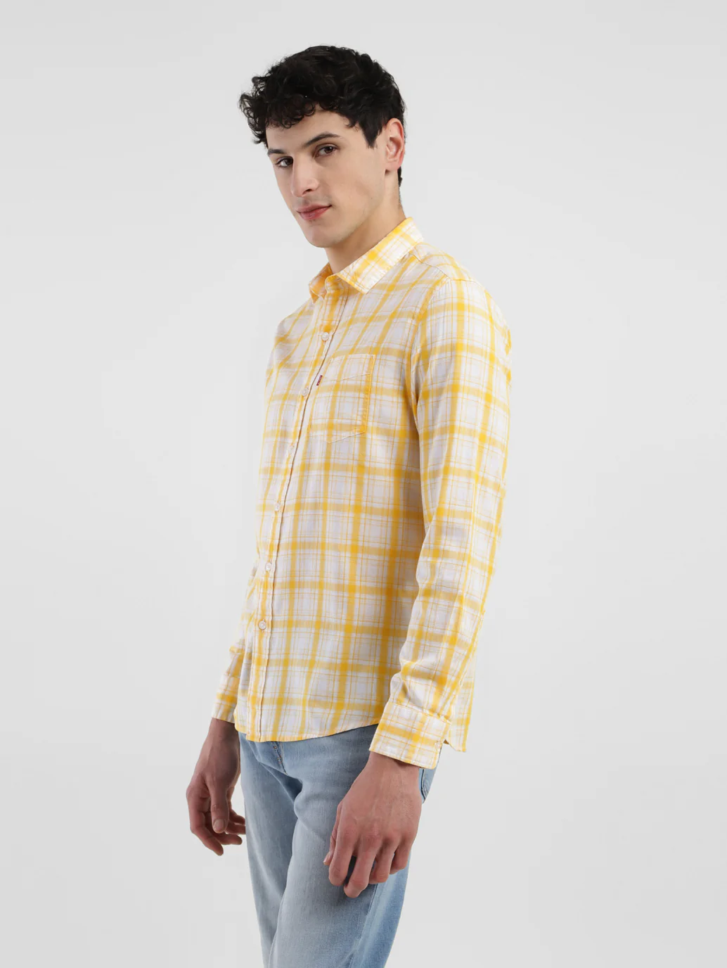 Men's Checkered Slim Fit Shirt - Image 4