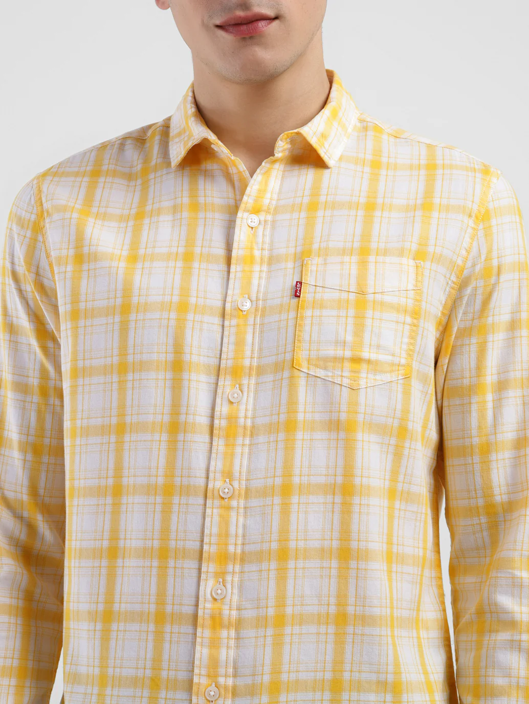 Men's Checkered Slim Fit Shirt - Image 5