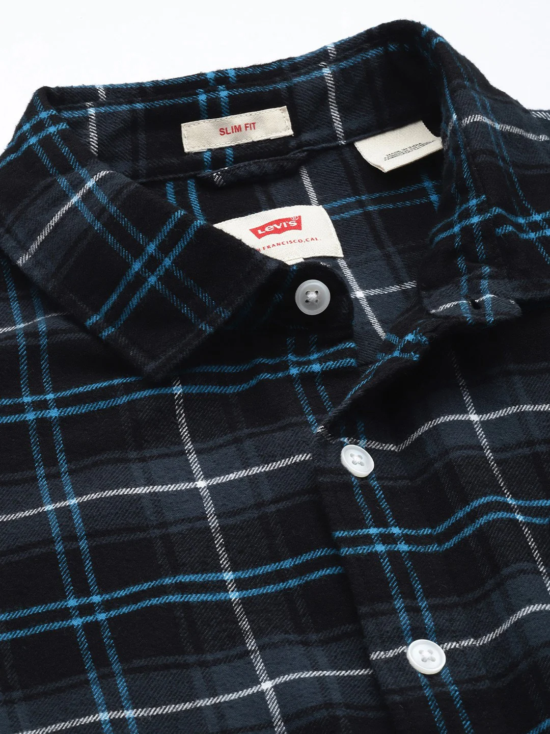 Men's Checkered Slim Fit Shirt - Image 2